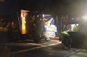 VU LKW umgestuerzt Feldkassel Industriestr Robert Boschstr P332